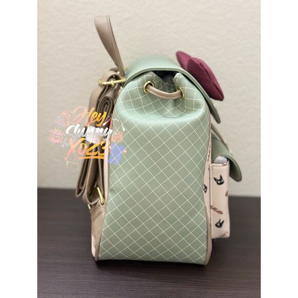 Studio Ghibli Kiki's Delivery Service Jiji Drawstring Mini Backpack - Picture 4 of 6